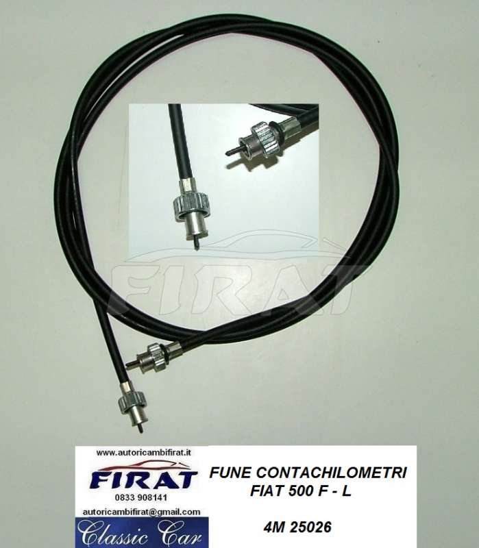 FUNE CONTACHILOMETRI FIAT 500